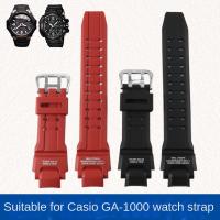 ราคา สายนาฬิกาข้อมือ สายยางซิลิโคน สําหรับ Casio Konba GA-1000 1100 GW-A1100 4000 (22033067458)