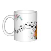 ราคา แก้วกาแฟส่วนบุคคลกีต้าร์โปร่งพร้อมดนตรีและชื่อ Notation Christina Unique Ceramic Cup Music Lovers (53651665145)