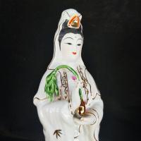 ราคา พร้อมส่ง เจ้าแม่กวนอิม งานเซรามิรูปปั้น16 นิ้ว 观音 (5567560400)