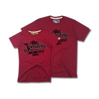 ราคา 9nine เสื้อสกรีนกำมะหยี่ รุ่น VL431 (สีเลือดหมู) (6107859729)