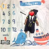 ราคา ทารกแรกเกิดรายเดือนภาพพื้นหลังผ้าเครื่องบินเรือผ้าห่ม เหตุการณ์สําคัญ อุปกรณ์ถ่ายภาพ (41266277909)