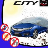 ราคา ผ้าคลุมรถยนต์ ผ้าคลุมรถ กันแดด กันฝน กันฝุ่น รุ่น ฮอนด้า ซิตี้ HONDA CITY ปี 2014 - 2018 สีเทา 1 ชิ้น (16497430836)