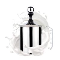 ราคา เหยือกปั๊มโฟมนม ที่ปั๊มฟองนม ขนาด400ml วัสดุสแตนเลสสตีล ตีฟองนม ตาข่ายตีฟองออกแบบมาให้มี 2 ชั้น (26487613511)