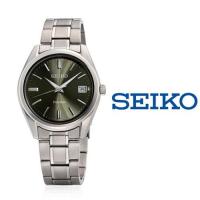 ราคา SEIKO นาฬิกาข้อมือชาย QUARTZ SAPPHIRE TITANIUM หน้าปัดสีเทาดำ รุ่น SUR375P,SUR375P1 (12757087439)