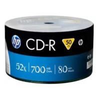 ราคา HP CD-R (50/PACK) แผ่น CD-R +หน้าPrintable สำหรับบันทึกข้อมูล (40324682337)