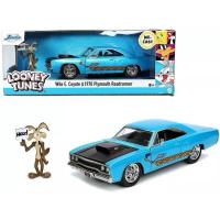 ราคา Looney Tunes - Plymouth Road Runner 1970 with Wile E Coyote 1:24 Scale Hollywood (28203495930)