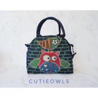 ราคา กระเป๋าสะพาย กระเป๋าผ้า กระเป๋านกฮูก (4154727416)