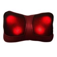 ราคา เครื่องนวดไฟฟ้า เบาะนวดไฟฟ้า หมอนนวดคอ (สีแดง) (6863304427)
