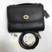 ราคา มือสอง ของแท้ coach Kip turnlock สีดำ (29553741704)