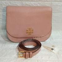 ราคา กระเป๋า Tory Burch Britten Flap Saddle Bag แท้ % มือ✌️ (27303215030)