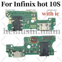 ราคา สําหรับ Infinix hot 10S X689 ชาร์จ USB ชาร์จพอร์ตไมโครโฟน Dock Connector หลัก Flex Cable อะไหล่ (43405436105)
