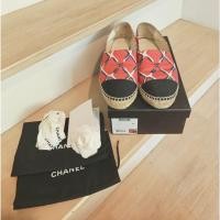 ราคา Used:Chanel espadrilles size 39. shopไทย (23364456101)