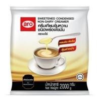 ราคา ครีมเทียมข้นหวาน ชนิดพร่องไขมัน ตรา เอโร่ ขนาด 2กิโลกรัมต่อถุง+++Aro +++ (1957861005)