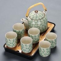 ราคา ชุดกาชงชา ถ้วยชาเซรามิก ชุดกาชงชา สไตล์ญี่ปุ่นเรียบง่าย พกพาสะดวก ชุดกาชงชา OA1B (46550963624)
