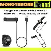 ราคา สายชาร์จ Garmin Fenix 2 GarminTactix D2 Quatix D2 Bravo Garmin Aviator Aviation (40555646897)