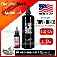 ราคา สีสัก หมึกสักลาย Zuper Black ของแท้ แบ่งขาย ขนาด 1 ออนซ์ อุปกรณ์สัก (2850839119)