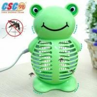 ราคา เครื่องดักยุงและแมลงไฟฟ้า ปลอดภัยไม่มี กลิ่น ควัน ด้วยรูปทรงน่ารักๆรูปกบสีเขียว (7552683593)