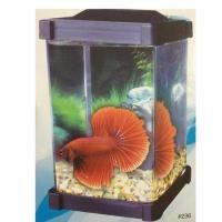 ราคา โหลเลี้ยงปลากัด โหลเลี้ยงปลาพลาสติกใสพร้อมฝาวางเรียงซ้อนกันได้ (2474476558)