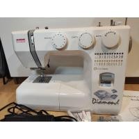 ราคา จักรเย็บผ้า จักรกระเป๋า จาโนเม่ Janome 743DM ไดมอนด์ อุปกรณ์ครบ (6969253264)