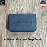 ราคา One With Nature® Activated Charcoal Soap Bar 114g สบู่ถ่านชาร์โคล (25861514532)