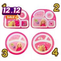 ราคา SweetKiddy สั่งขั้นต่ำ2ใบ จานหลุมเมลามีน ลายBarbie ลิขสิทธิ์แท้ (1465070207)