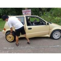 ราคา ล้ออะไหล่บางญี่ปุ่น ล้อเดฟ 4 รู 100 ขอบ 14 (3237001851)