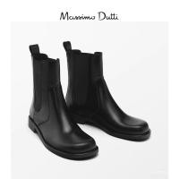ราคา แมสซิโม ดุตติ ของแท้หนังเชลซีรองเท้าอังกฤษสั้นรองเท้ายุโรปอเมริกันยืดหยุ่นแขนเสื้อมาร์ตินรองเท้า (44552942031)