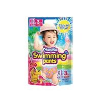 ราคา MamyPoko Swimming Girls Pants ผ้าอ้อมเด็ก XL 12-22กก. 3 ชิ้น (41576902379)