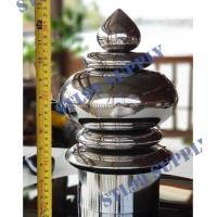 ราคา หัวขุนสแตนเลส ลงท่อ ขนาด 6"และ 8นิ้ืว สีเงิน และสีทอง งานไทย ทำจากเกรด 304 (28606408524)