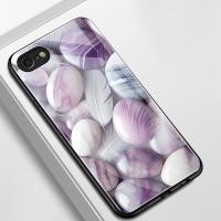 ราคา เคสสำหรับ iPhone 6 Plus 6s Plus 7 Plus 8 Plus X Xs Max Xr เคสโทรศัพท์หินกรวดขนปุยเปลือกแก้วกันกระแทก (48902992249)