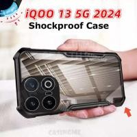 ราคา Iqoo 13 5G 2024 ถุงลมนิรภัยล้างเคสโทรศัพท์สําหรับ iQOO 13 iQOO13 13iQOO 4G 5G 2024 ซิลิโคนใสเคสโทรศัพท์อะคริลิคกันกระแทกกันชน Soft TPU ฝาหลัง (29319558500)