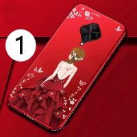 ราคา VIVO S1 Pro เคสโทรศัพท์แบบนุ่มฝาครอบ Rhinestone Vivo S1 S 1 Pro VIVOS1Pro เคสเพชรสาว (40716482997)