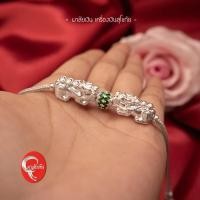 ราคา สร้อยข้อมือปี่เซียะ เงินแท้ 99.99% ปี่เซียะกิมตุ้งคู่และลูกประคำลงยาร้อน งานสุโขทัย เงินแท้ มีใบรับประกันสินค้า (24472299205)