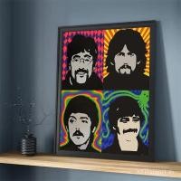 ราคา โปสเตอร์วงดนตรีร็อค T-The-B-Beatles สำหรับตกแต่งบ้าน สำหรับตกแต่งห้อง ภาพพิมพ์ตกแต่ง ภาพวาดผนัง ผ้าใบตกแต่ง ไม่มีกรอบ ของขวัญภาพวาดผ้าใบ (28127122578)