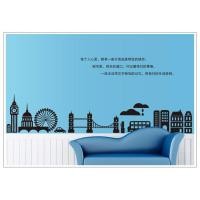 ราคา WALLSTICKER WALL STICKER SMALL TOWN UK 60X90 WALL STICKER WALL DECORTATION [Khemiko_Shopping (28637936153)
