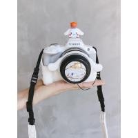 ราคา เหมาะสําหรับ 200D Fuji XA7 Canon M50 กล้อง G7X Sony ZV1 ฝาครอบป้องกัน XT50 การ์ดสีดําน่ารักปกหนัง (46252827095)