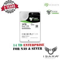 ราคา SEAGATE EXOS X16 HDD 14TB 512E/4KN SATA 5YEARS (ST14000NM001G) (10501840278)