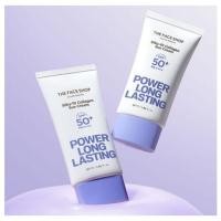 ราคา The Face Shop Power Long Lasting Silky-fit Collagen Sun Cream 50ml (54150163440)
