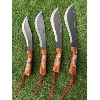 ราคา มีดเหน็บมีดเดินป่า พร้อมซองหนัง ทำจากเหล็กแหนบแท้ใบมีดมีความคมทนแข็งแรงสามารถฟันไม้ใหญ่ (16391450261)