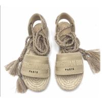 ราคา Dior Sandals Size 37 อุปกรณ์ ถุงผ้า (4463449406)