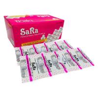 ราคา Sara Paracetamol 1แผง10เม็ด ซาร่า ยาเม็ดบรรเทาปวด ลดไข้ พาราเซตามอล 500mg (11452564056)