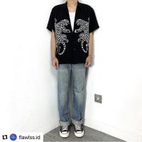 ราคา Crackwash bobson กางเกงยีนส์สีน้ําเงินฟอก (21371693723)