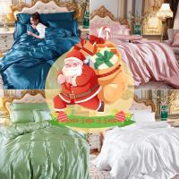 ราคา 5ฟุต/6ฟุต 4ชิ้น ผ้าปู ที่นอน+ผ้านวมปลอก+ปลอกหมอน king size (22162959355)