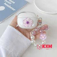 ราคา VI01T9B VIVO TWS 3E case / TWS 3 / 3 Pro Ins Transparent with flower chain Protective Silicone Case for VIVO TWS 3E (45102014702)