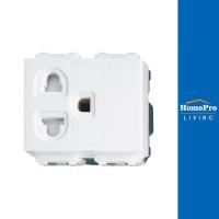 ราคา PANASONIC เต้ารับเดี่ยว 3 ขา มีม่านนิรภัย WEG1181K สีขาว (24419488342)