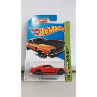 ราคา รถเหล็ก Hotwheels 69 FORD MUSTANG BOSS 302 สีส้ม (ib016) (9744227568)