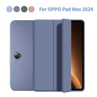 ราคา เคสซิลิโคน ตั้งหลับอัตโนมัติ สําหรับ Oppo Pad Neo 11.4 นิ้ว 2024 OPD2302 OPD2303 Oppo Pad Neo Air2 11.4 นิ้ว (25419292030)
