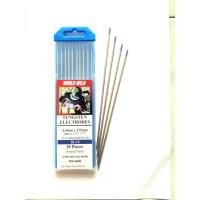 ราคา ลวดทังสเตนสีฟ้า เชื่อมได้ทั้ง เหล็ก สแตนเลส ทองเหลือง เงิน ไทเทเนียม นิกเกิล ยาว 175 mm. 1แพ็ค/10 เส้น (WL20) World Weld (6261747172)