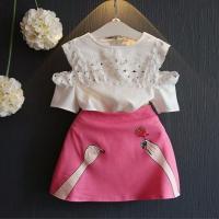 ราคา พร้อมส่งชุด set 2 ชิ้น เสื้อลูกไม้+กระโปรงลายมือ (44187107)