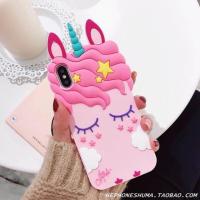ราคา Unicorn Silicone iPhone 5/5s/se/6/6s/6+/6s+/7/7+/8/8+/X เคสซิลิโคนนิ่ม คลุมรอบเครื่อง กันกระแทกได้ดี (1030009742)